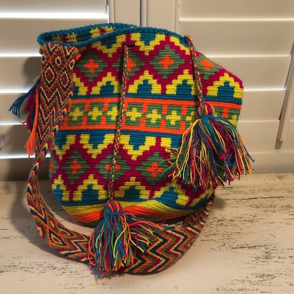 wayuu mochila shoulder bag - Picture 2 of 6